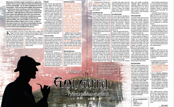 Helmi: Missä on Golgata? - Pyhintä paikkaa etsimässä